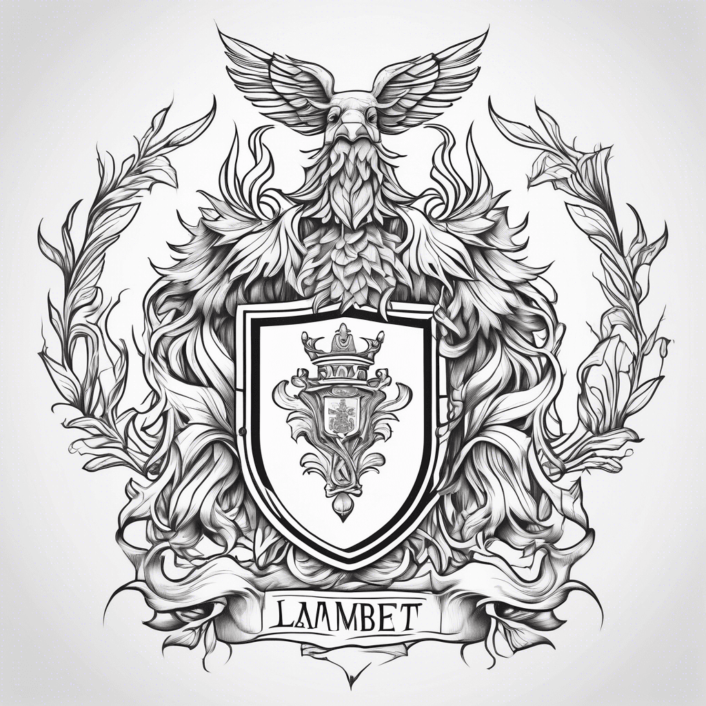 Lambert family crest 