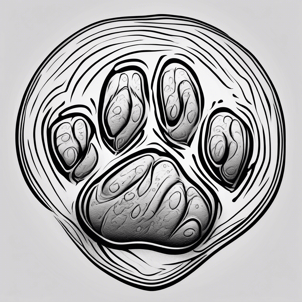 dog paw print