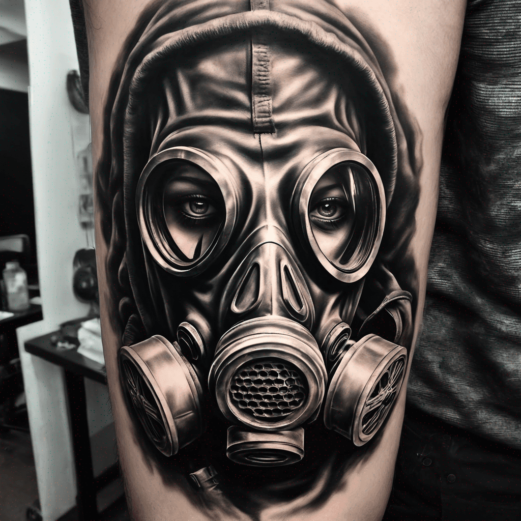 gas mask