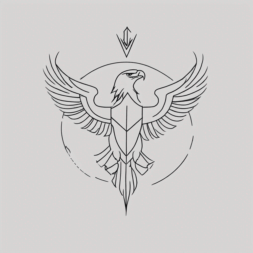 Eagle for victory
