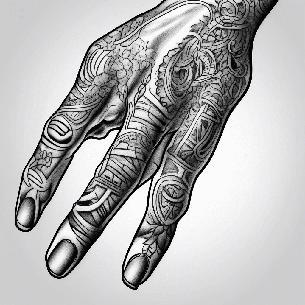 Finger tattoos