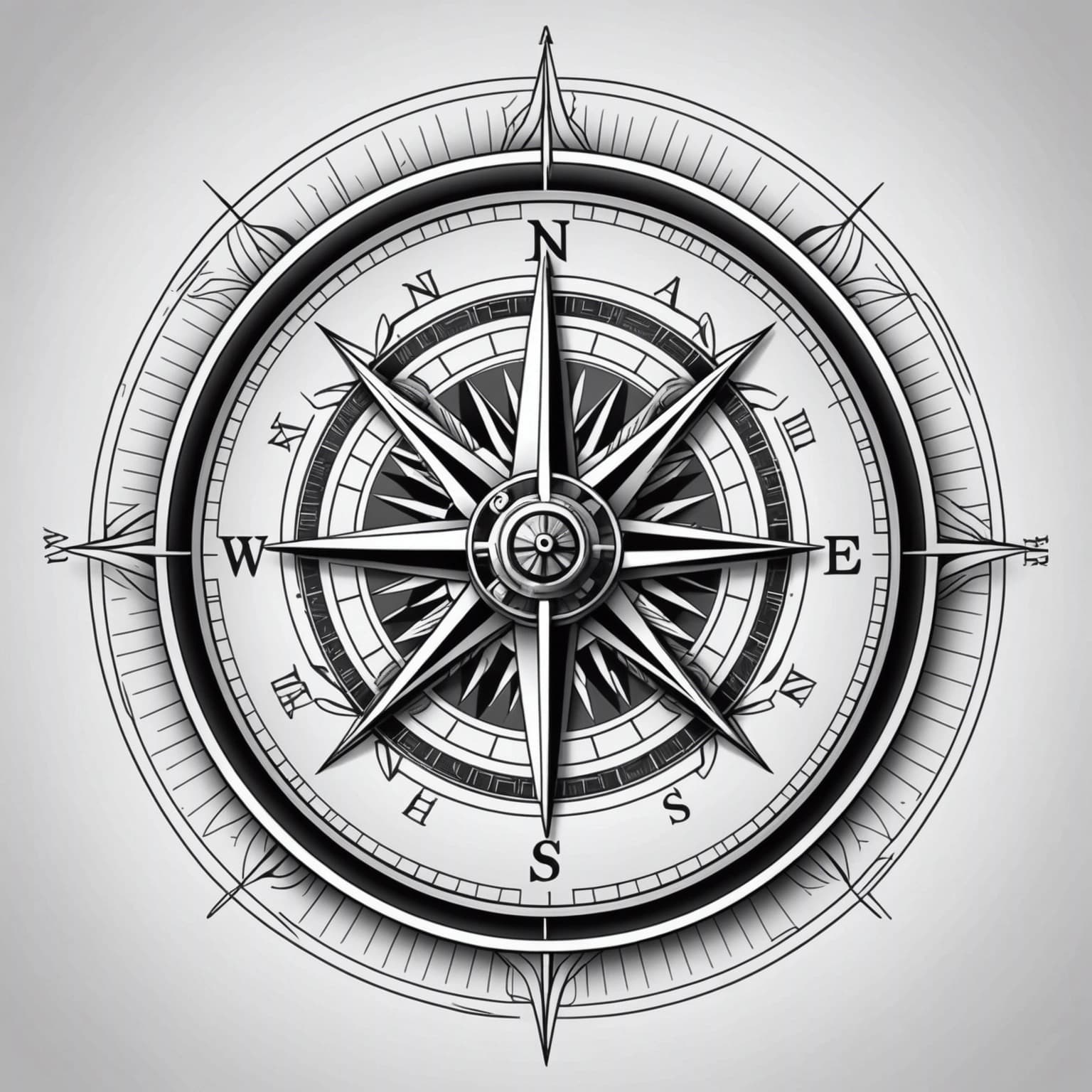 a compass