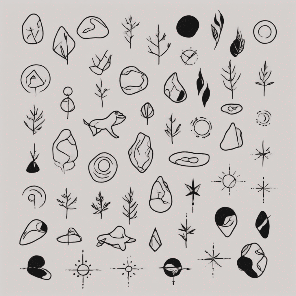Rock paintings