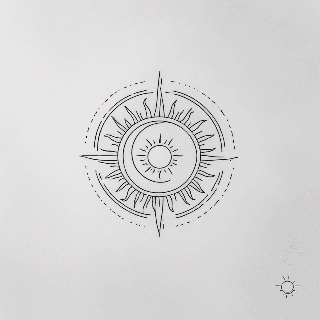 esoteric moon and sun