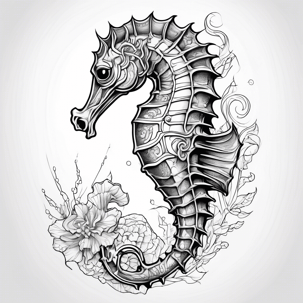 seahorse and caravel 