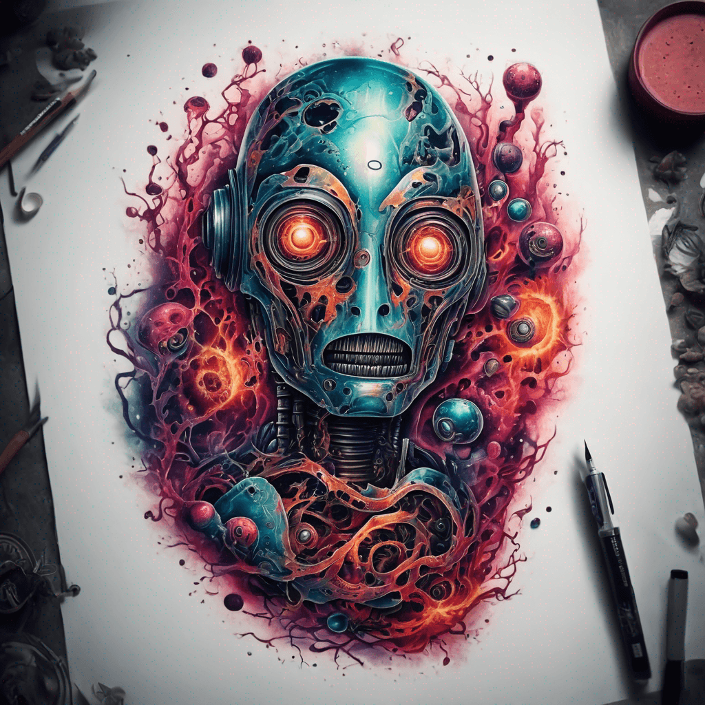 organic robot guts