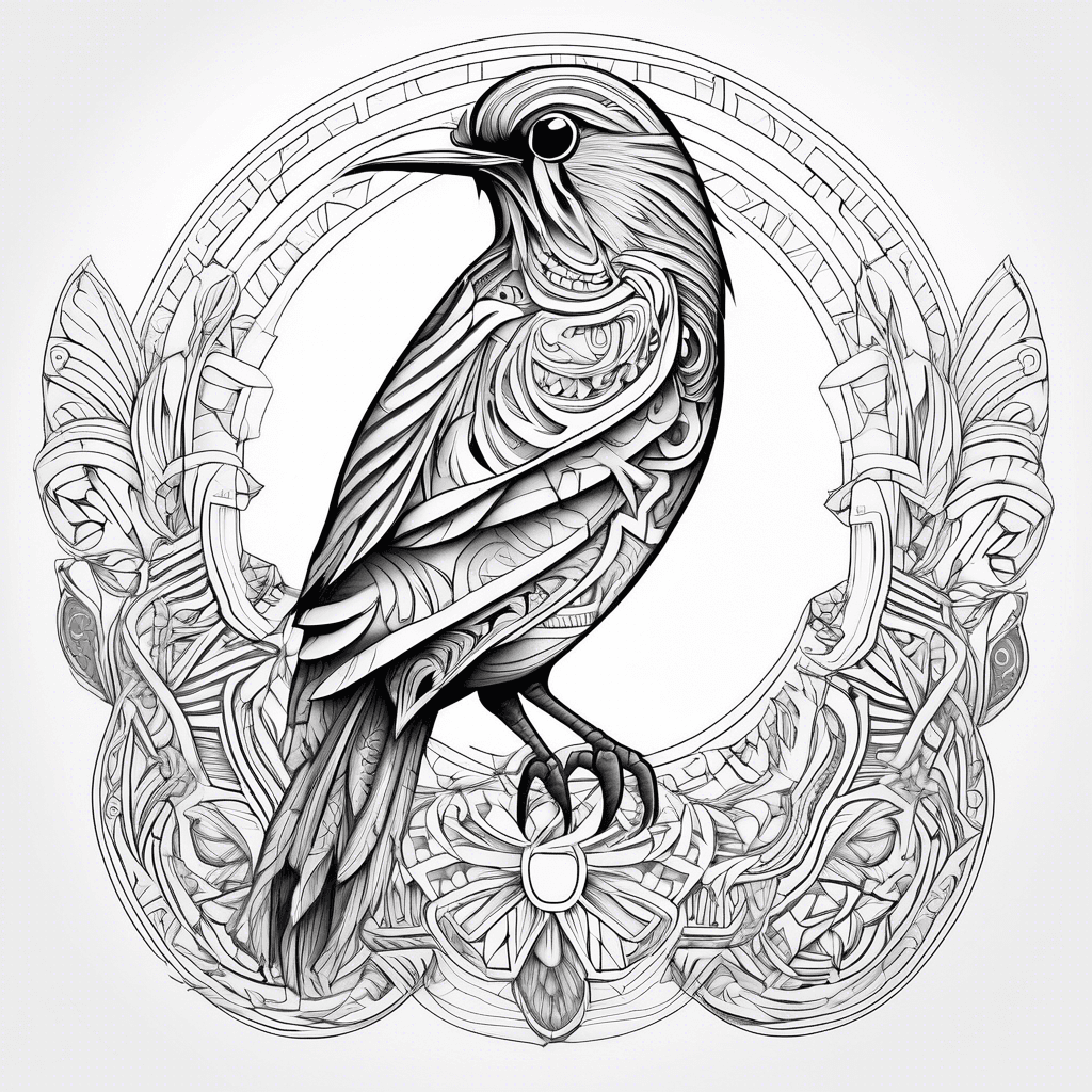 NZ Parson Bird