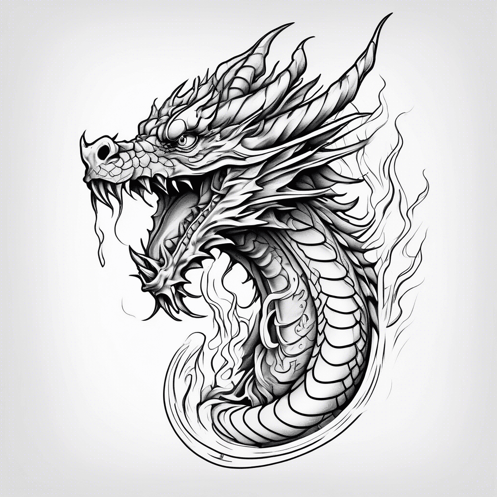 dragon slap on forearm 