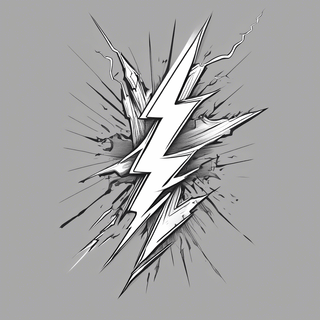 Lightning bolts electrical