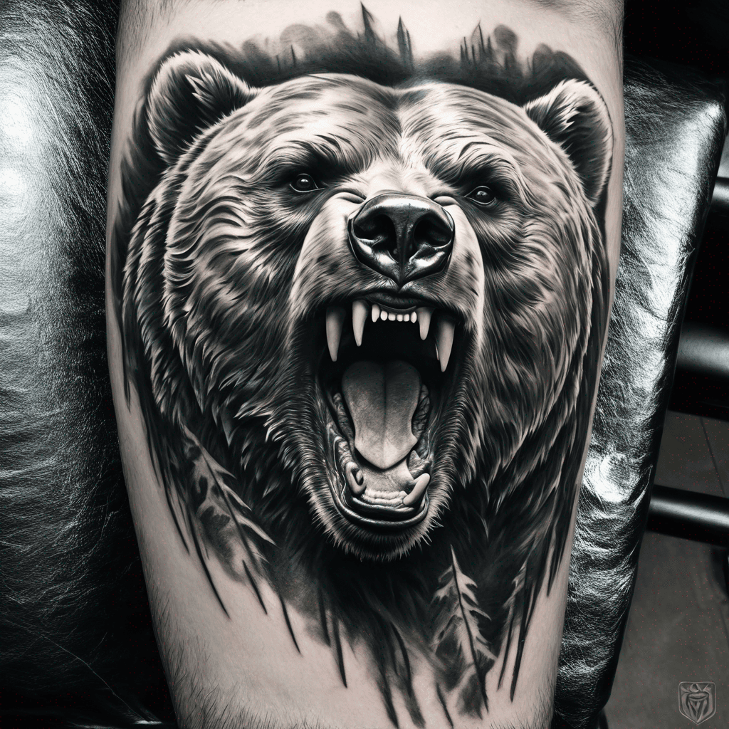 growling bear