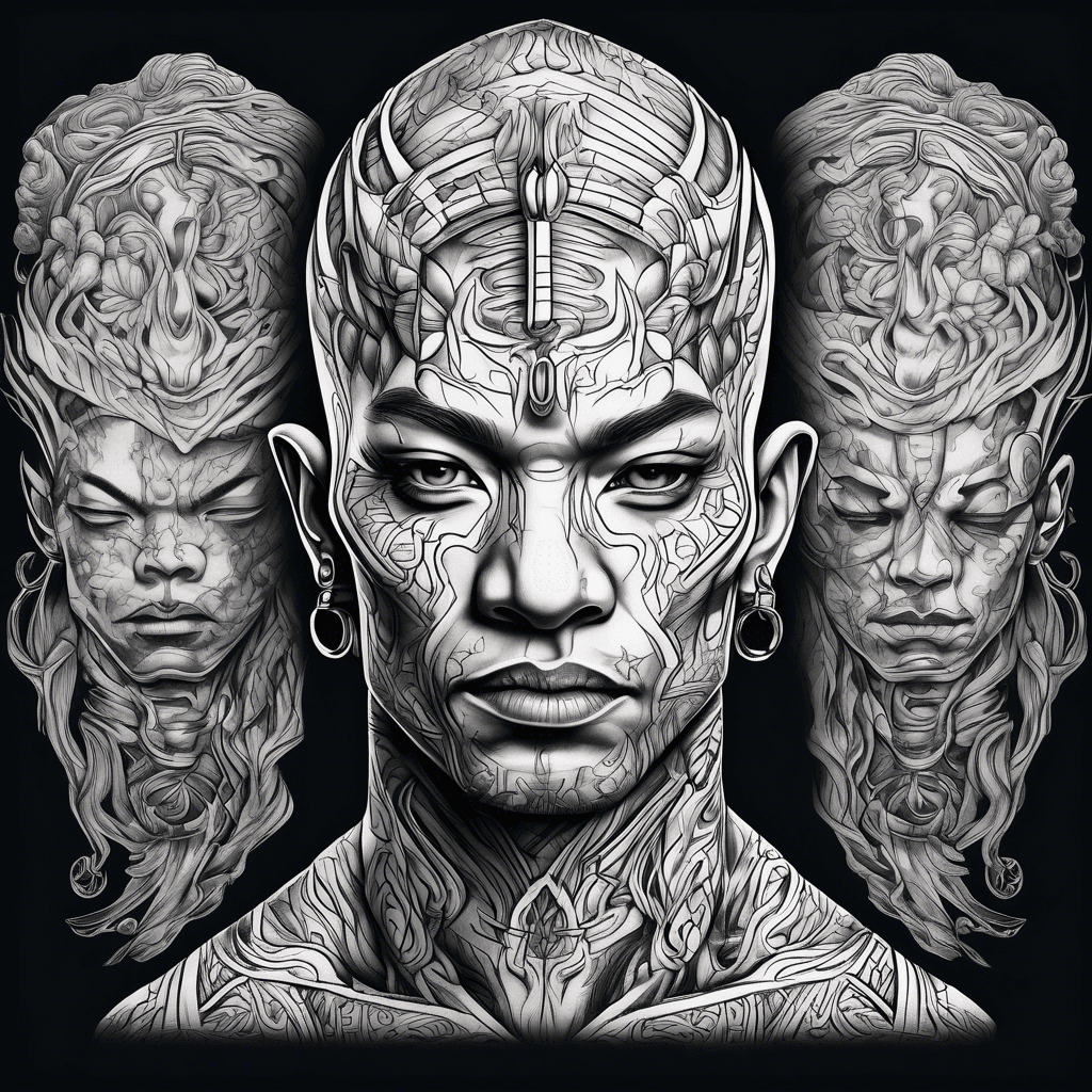 4 nation avatar tattoo