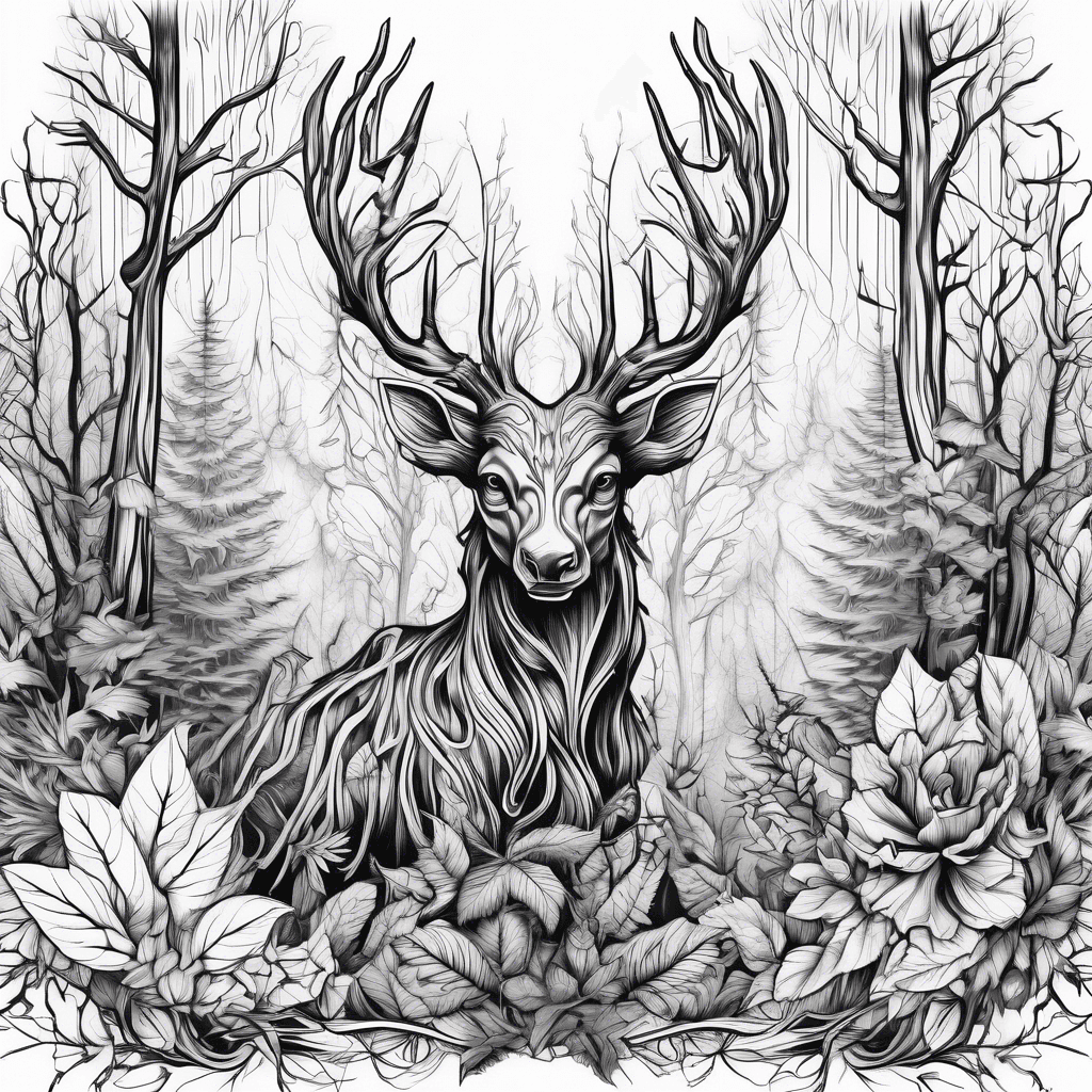 dark magical forest
