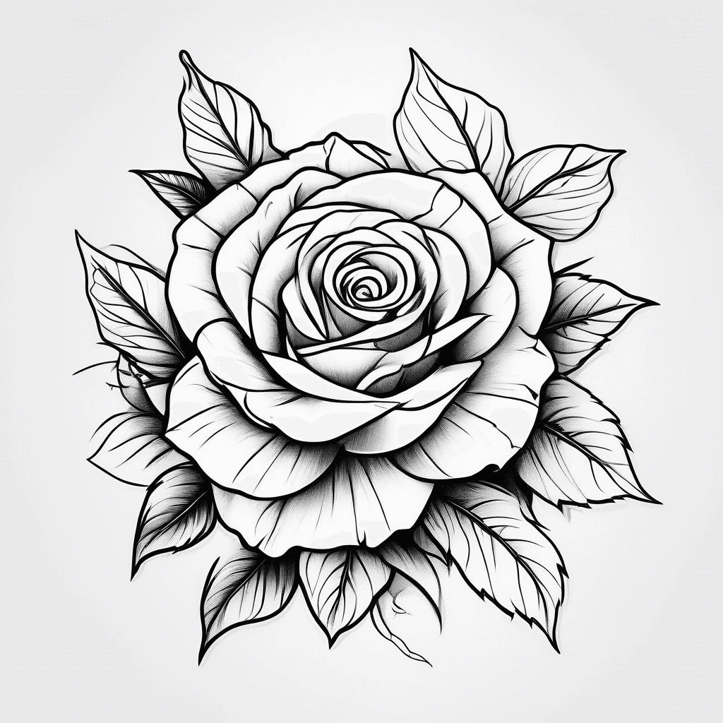 minimalist roses