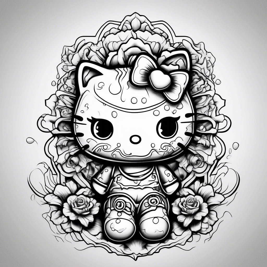 Creepy Hello Kitty