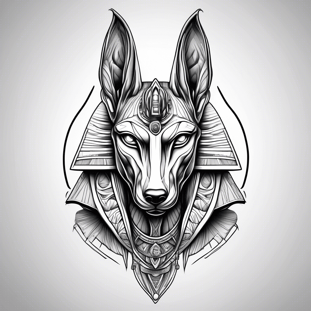 Anubis face