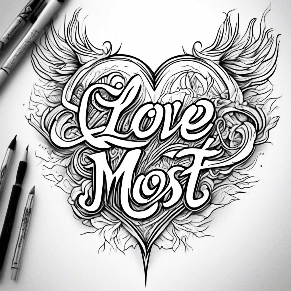 Sentence “love most”