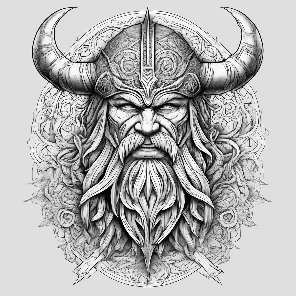 norse carving of ragnarok