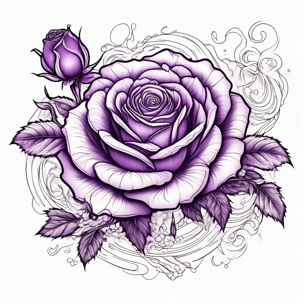 Purple rose 