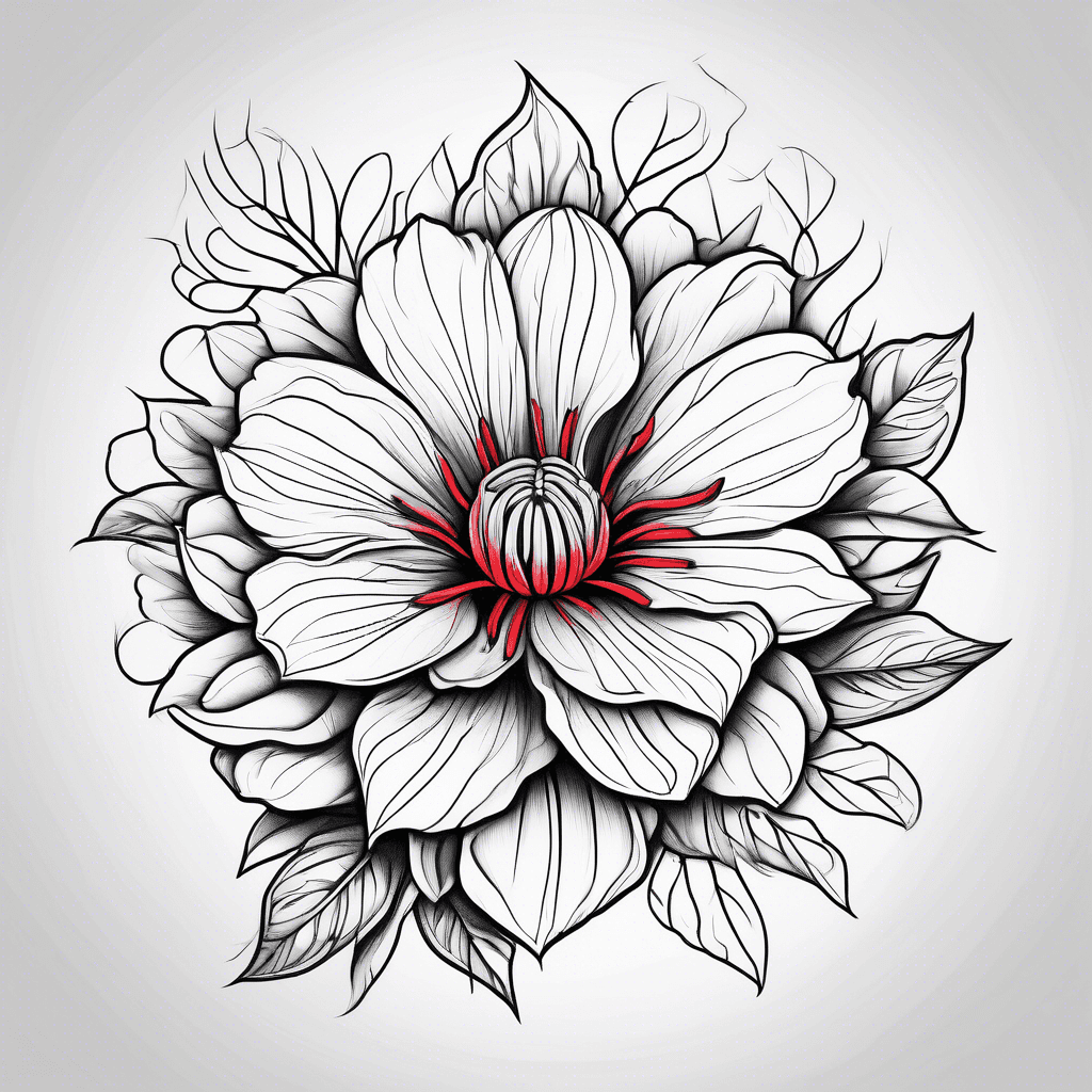 red carantion flower