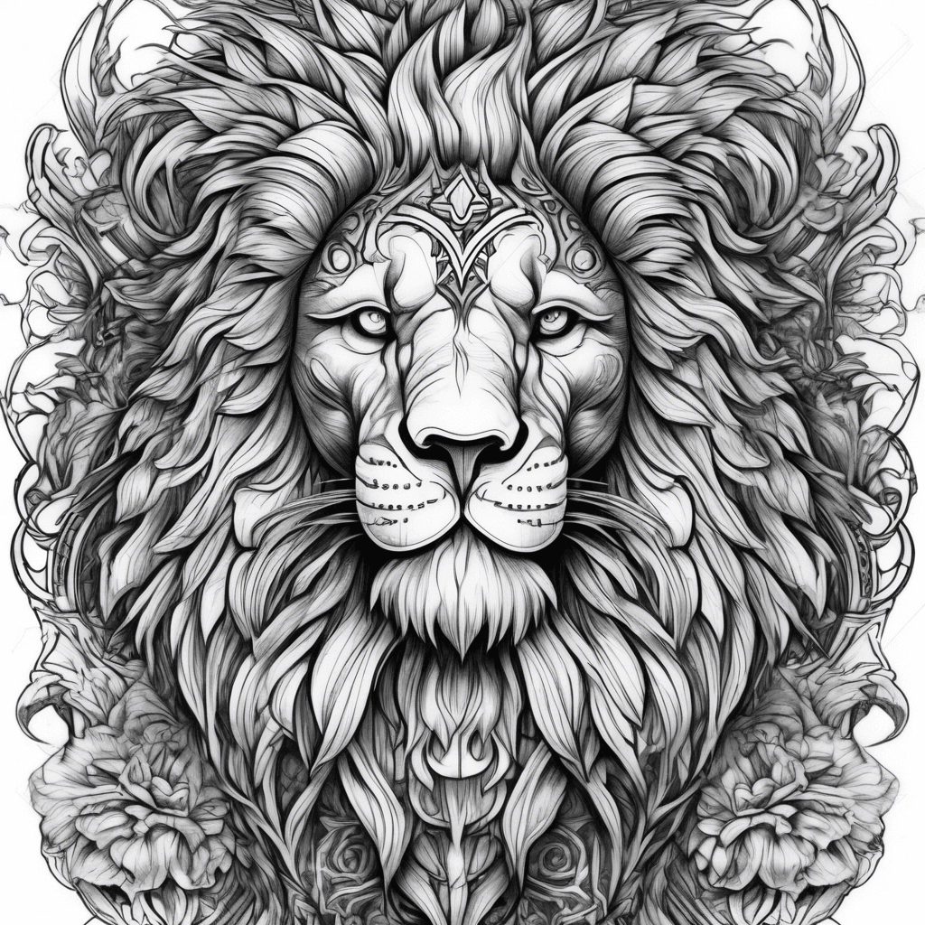Stoic lion