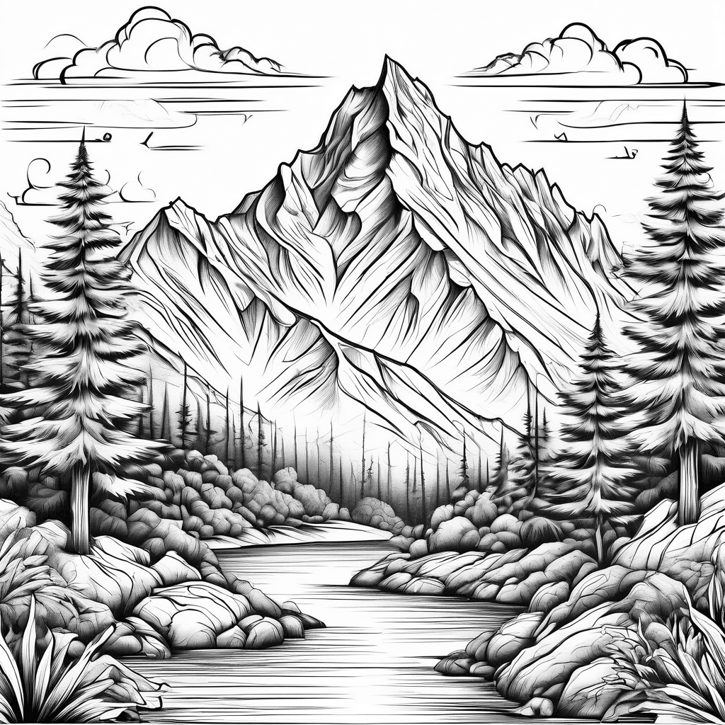 Mountain scene