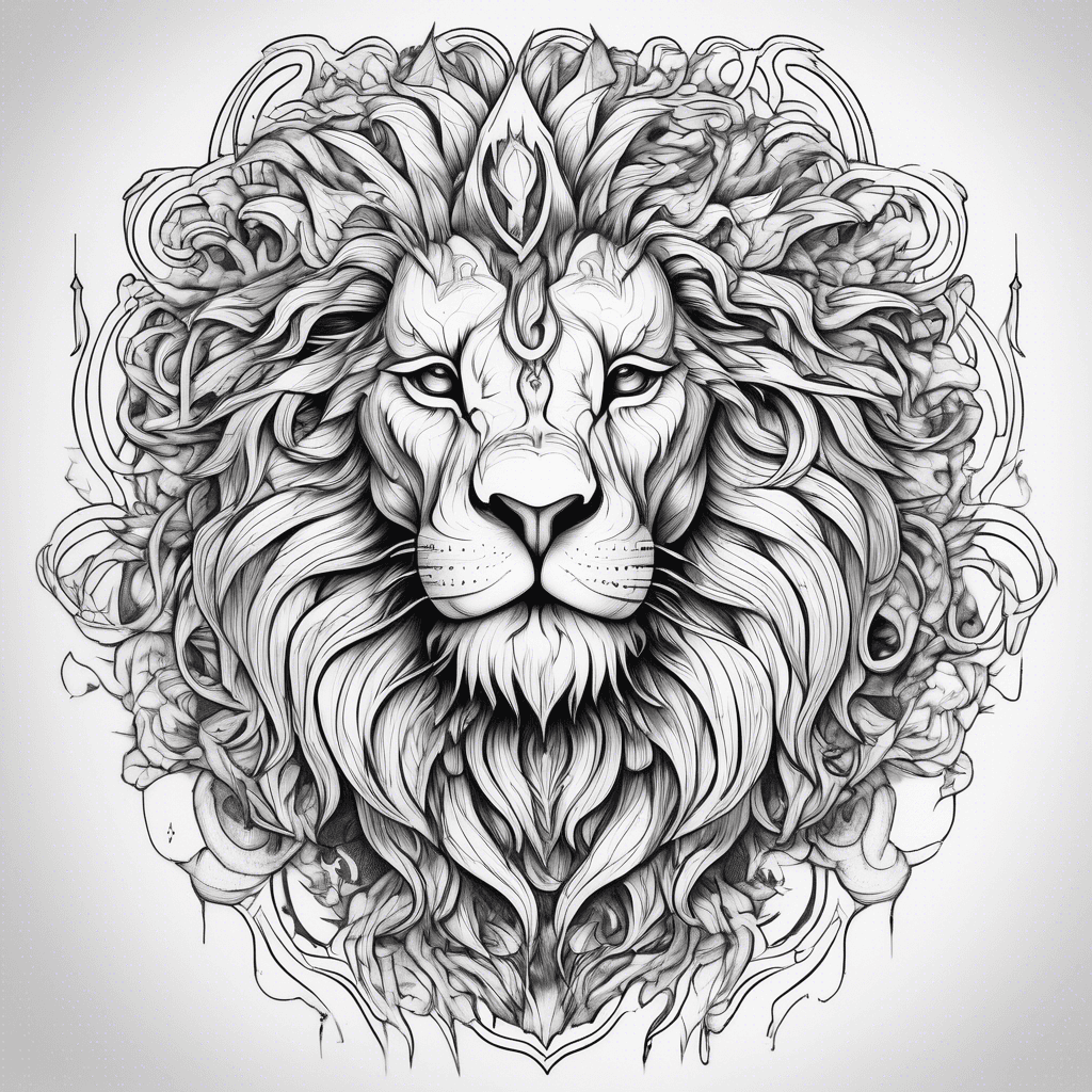 Stoic lion