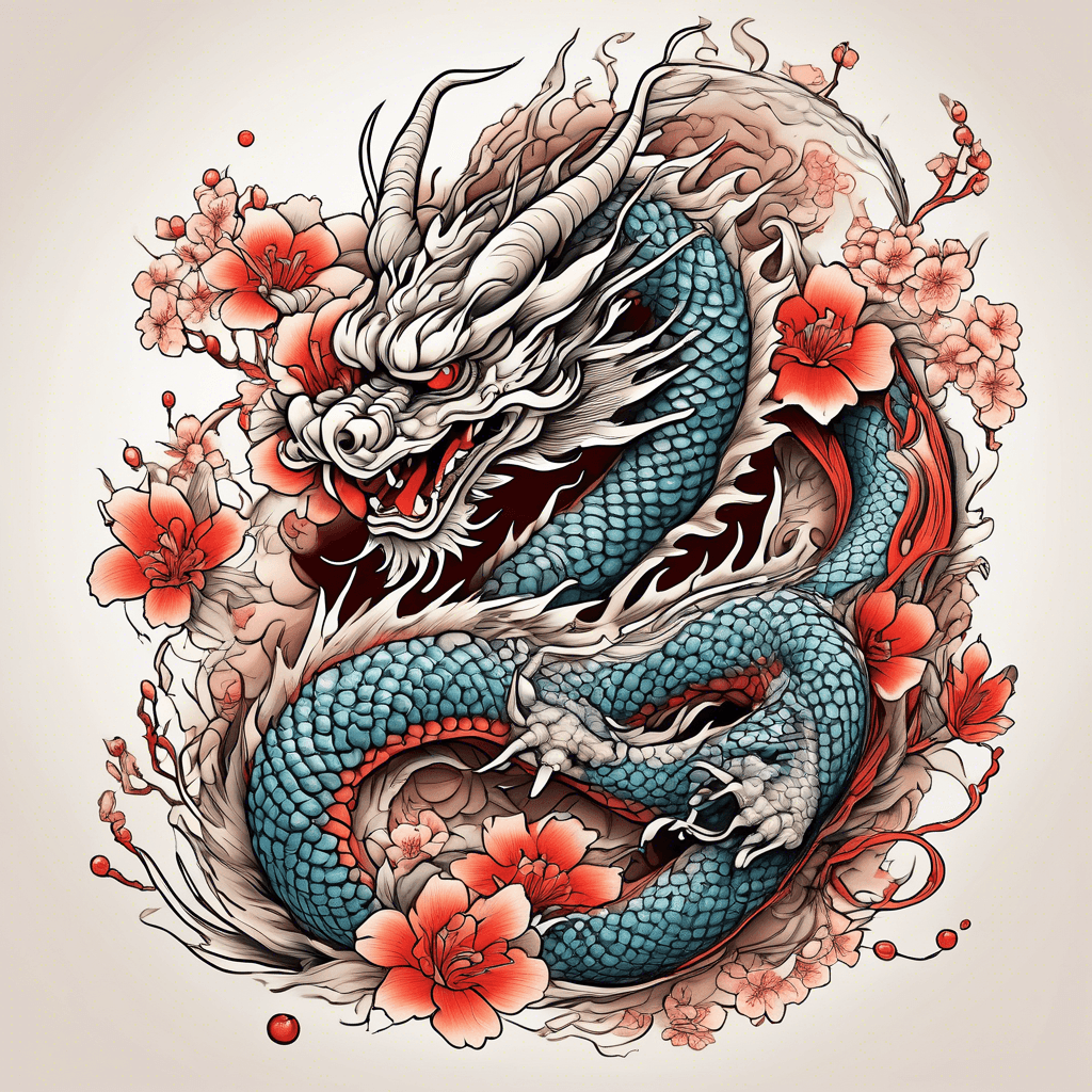 Japanese dragon 