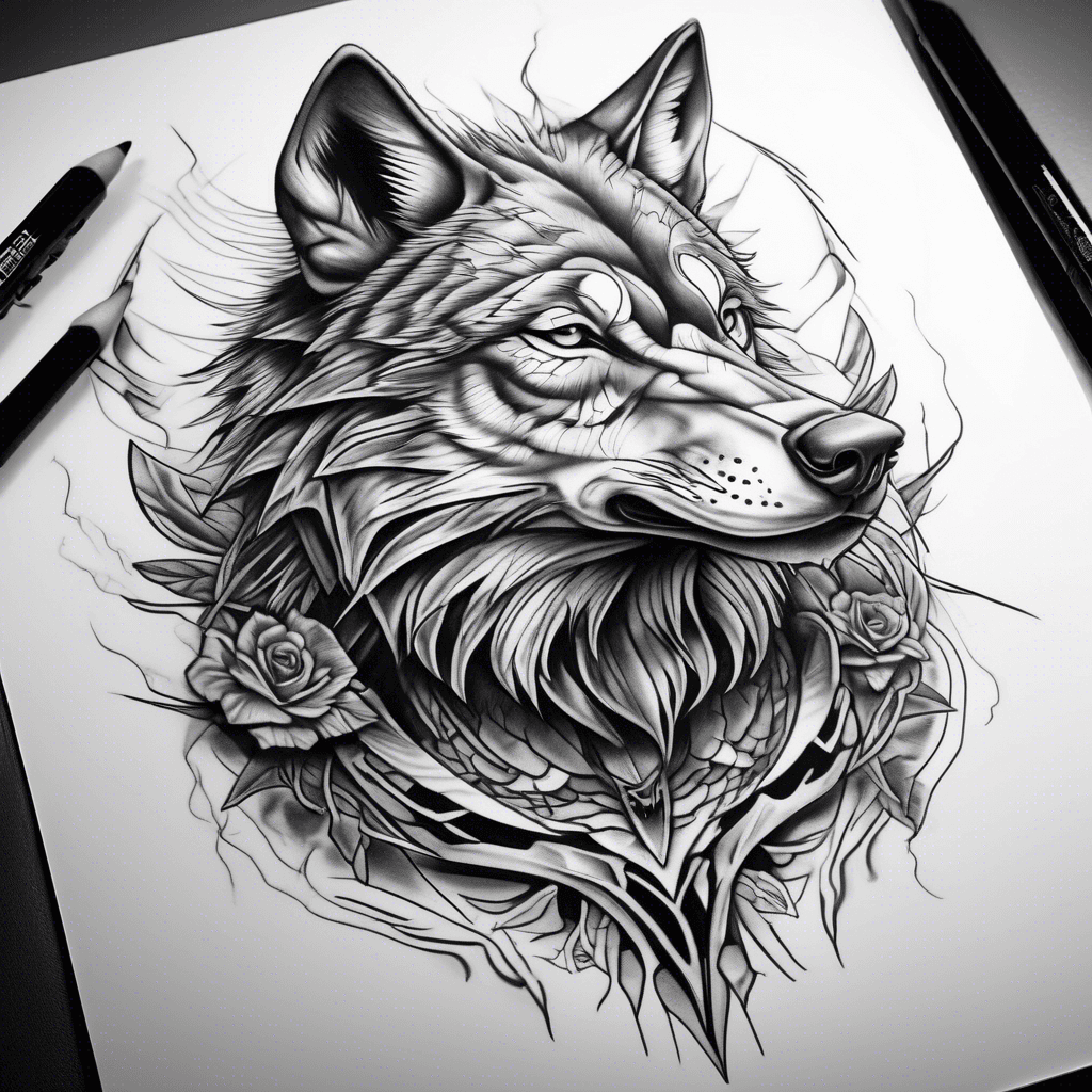 wolf predatory