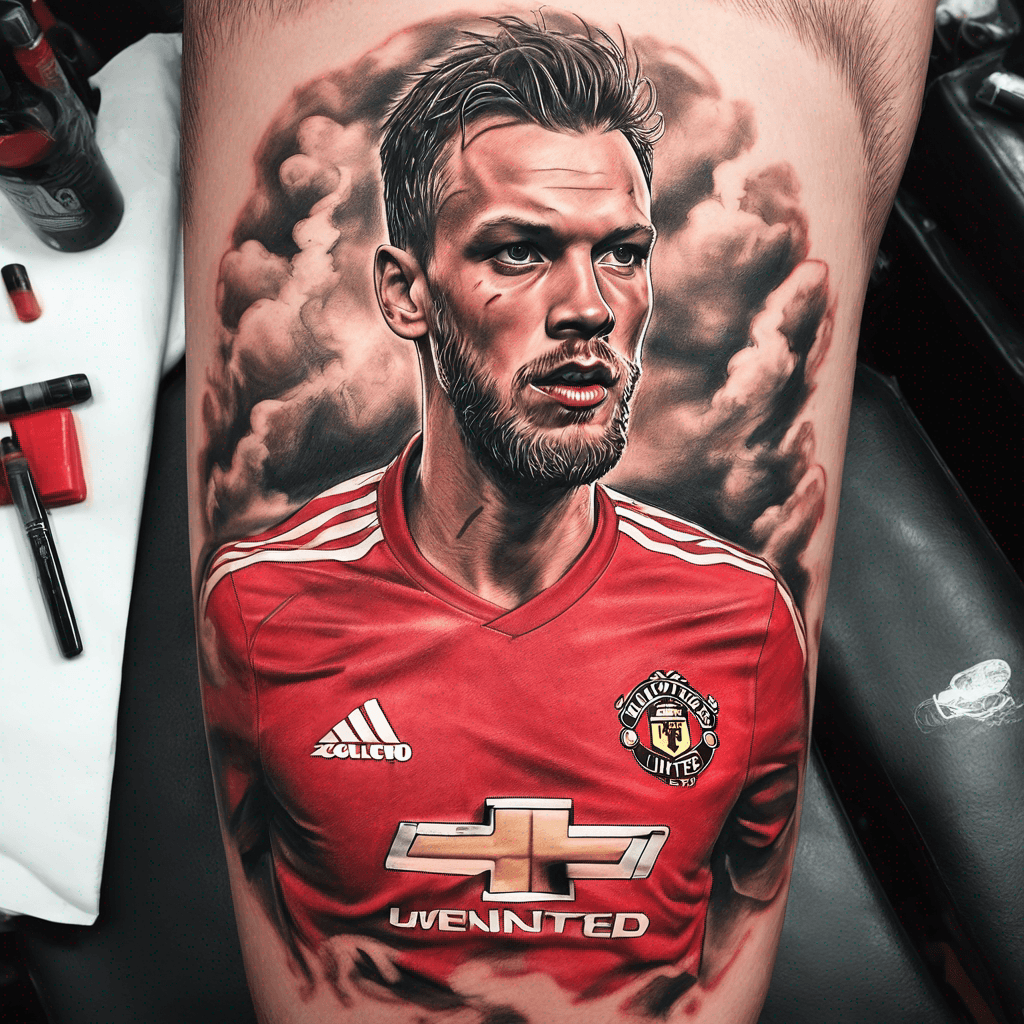 man united tattoo
