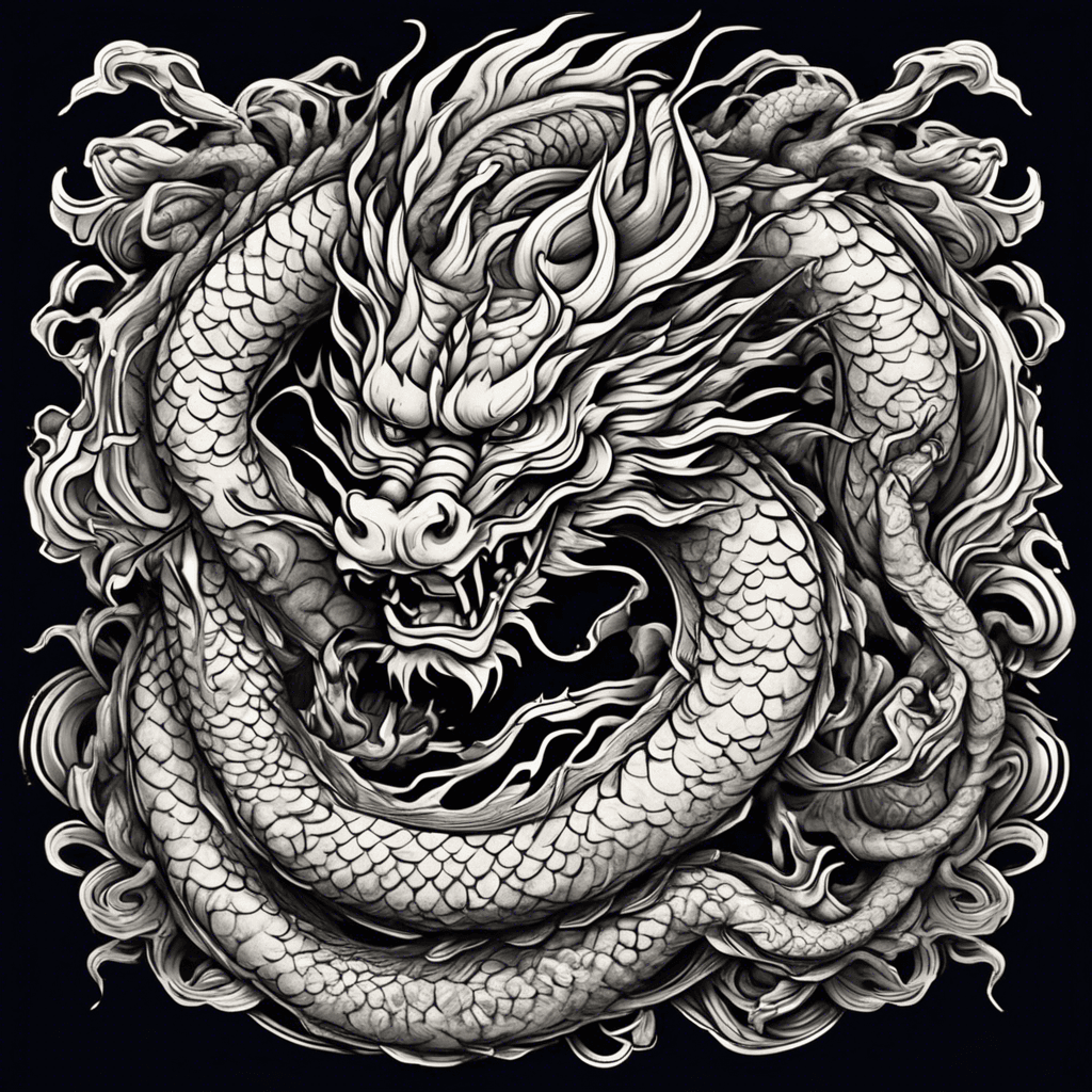 Japanese dragon 