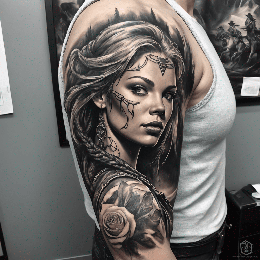 western sleeve