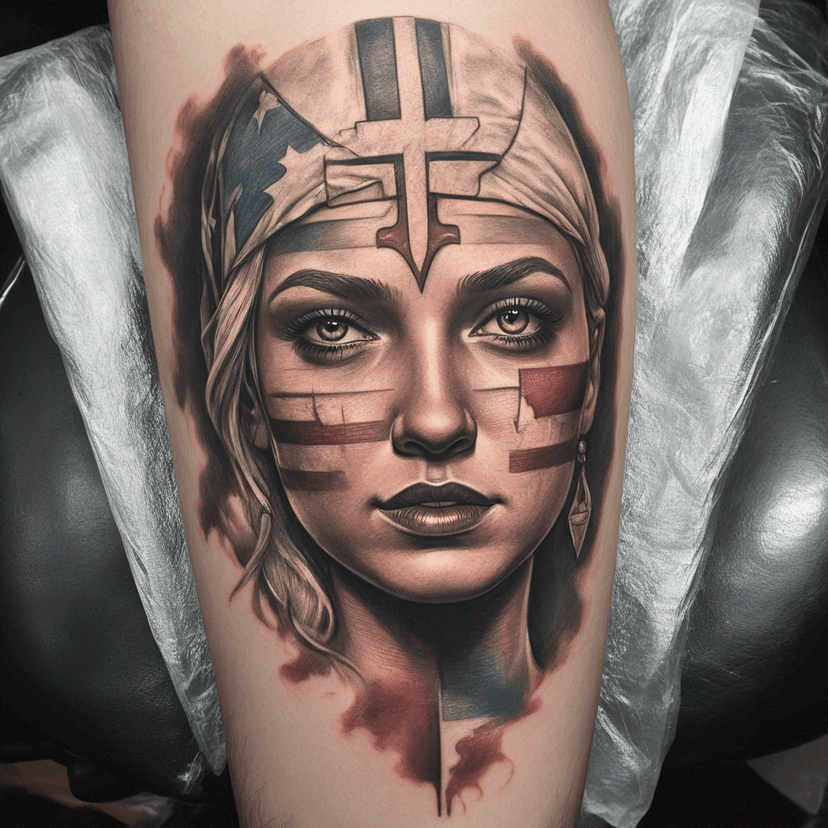 Idea per tatuaggio flag