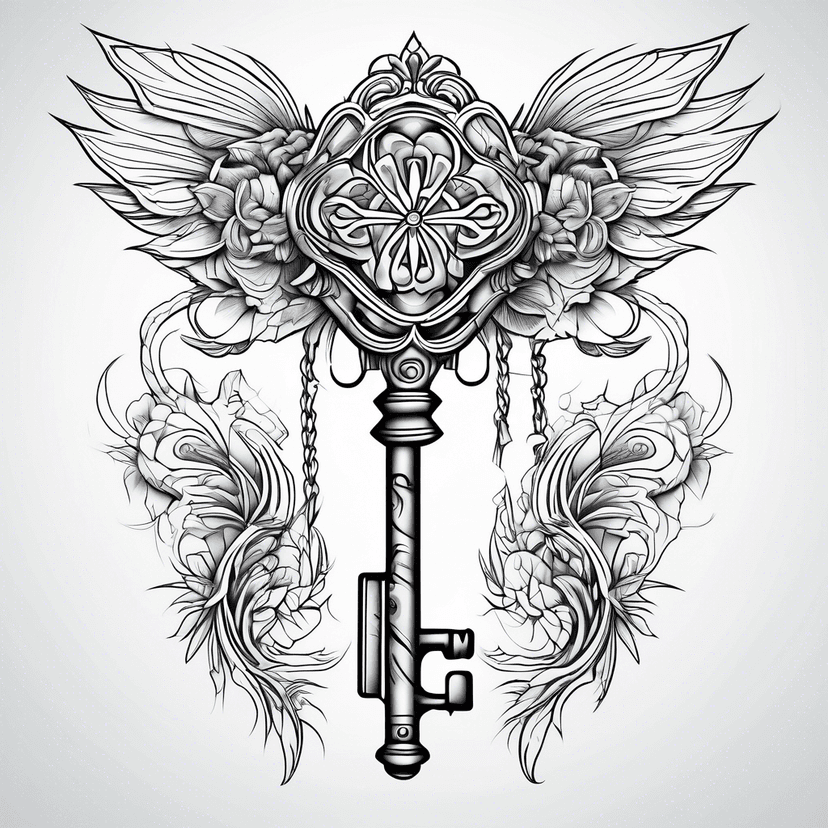 Idea per tatuaggio key