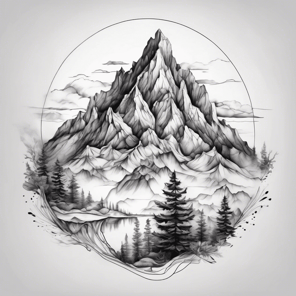 A mountain