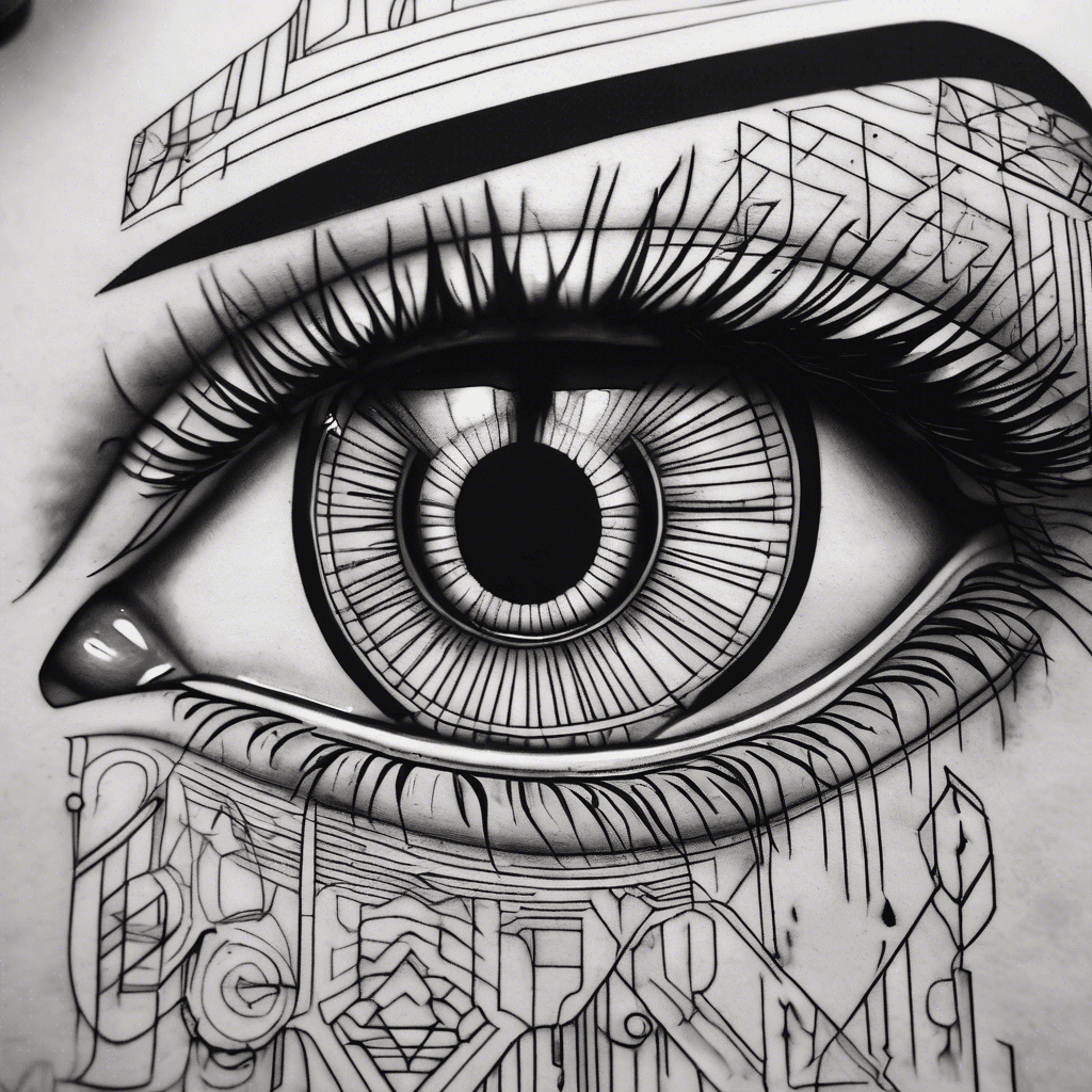 50 human eyes