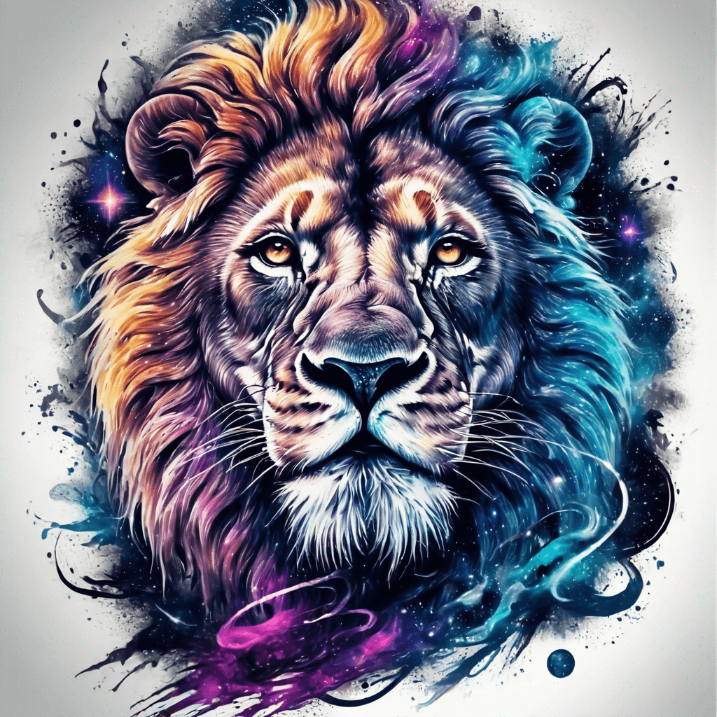 Cosmic lion