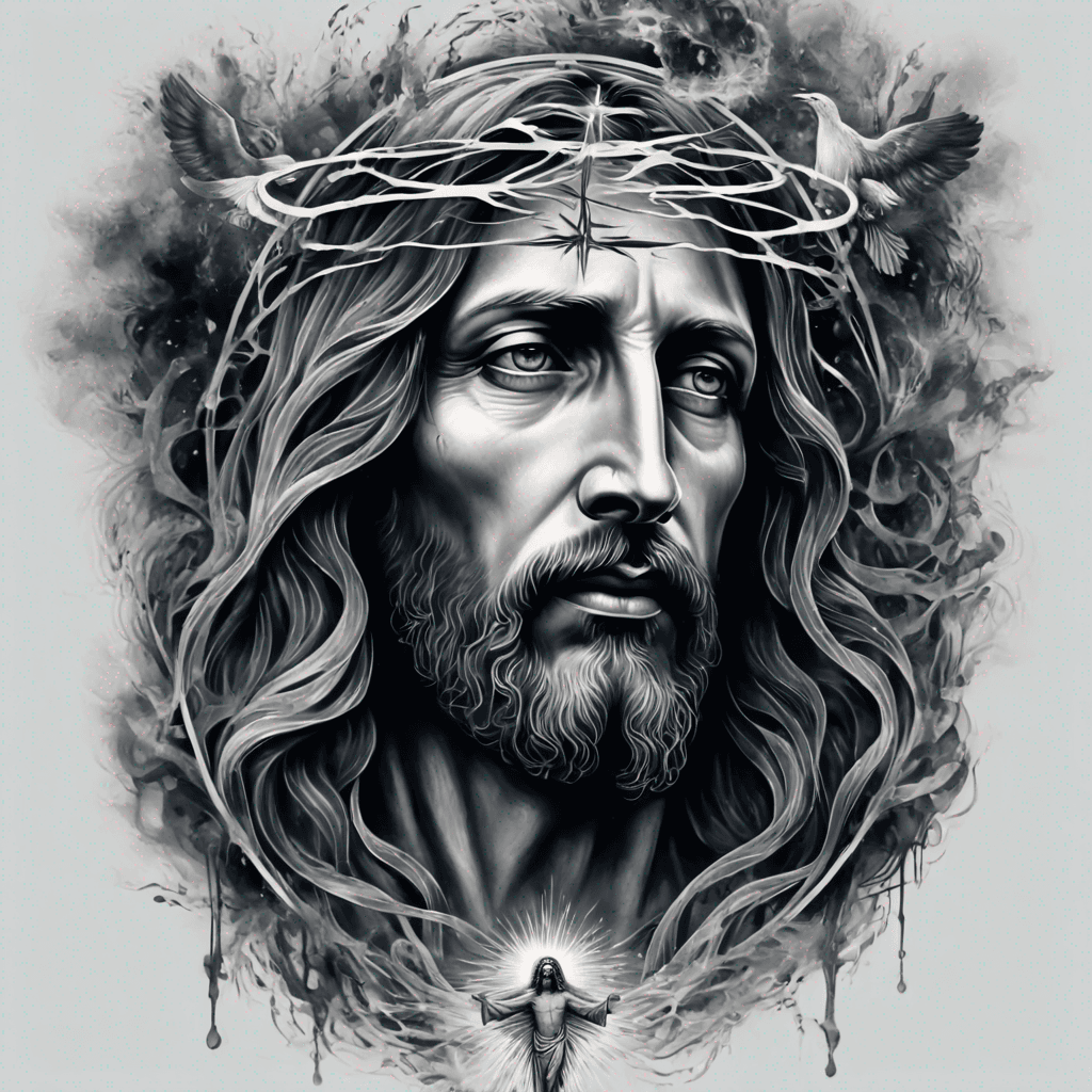 jesus hanging 
