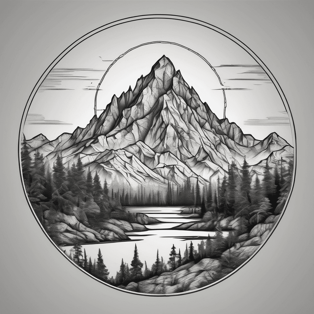 Mountain scene