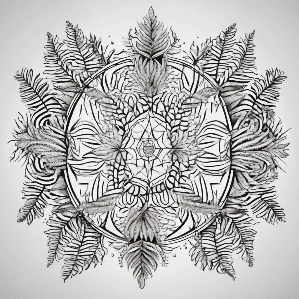 fern mandala