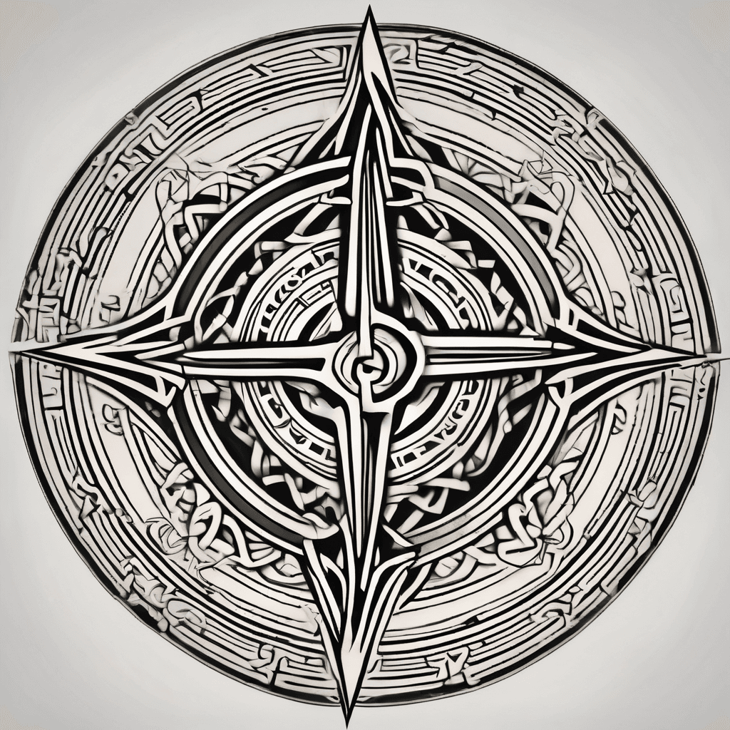 Celtic compass