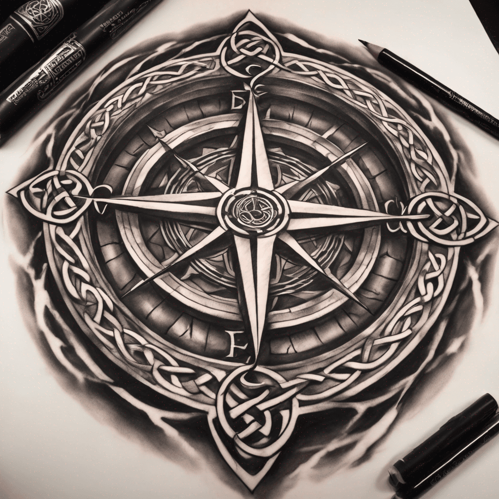Celtic compass