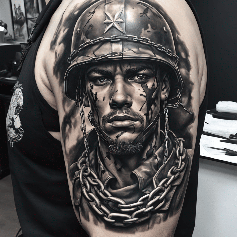 Idée de tatouage soldier