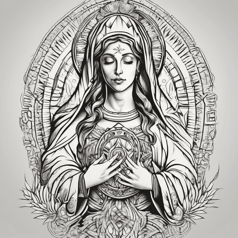 Idée de tatouage religious