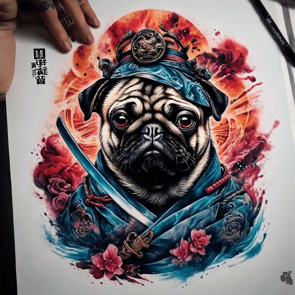 Samurai pug