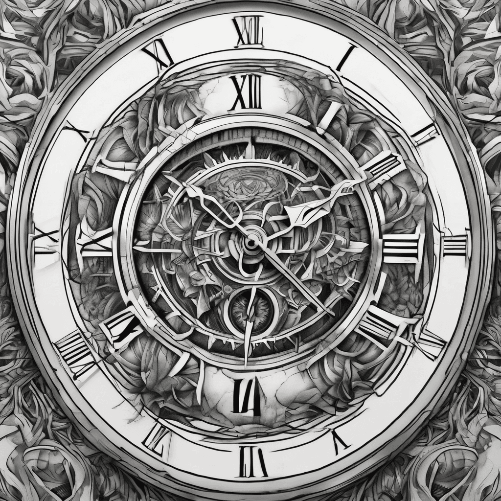 Abstract clock