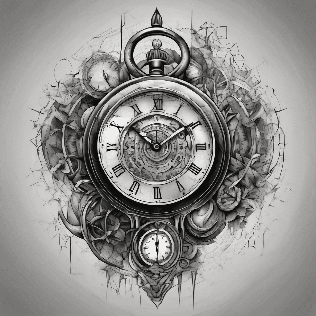 Abstract clock