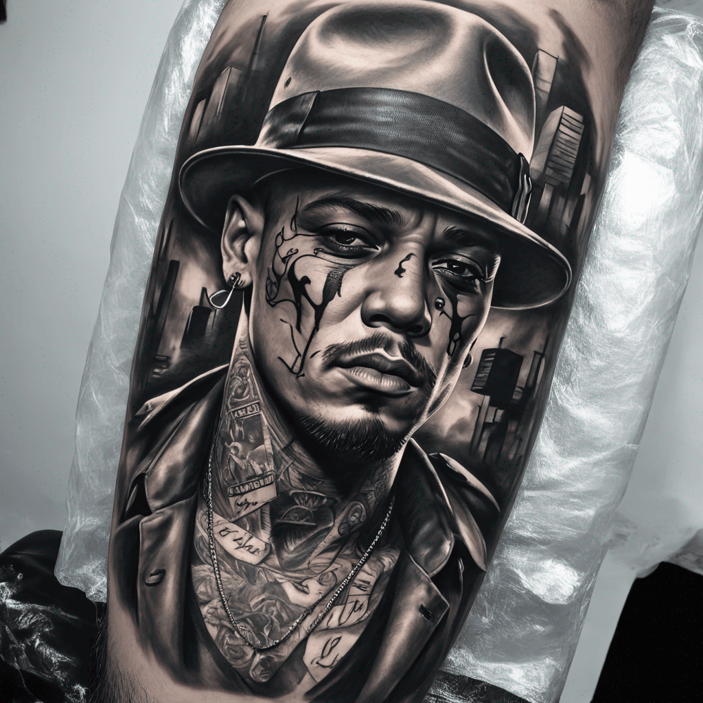 Gangster tattoo