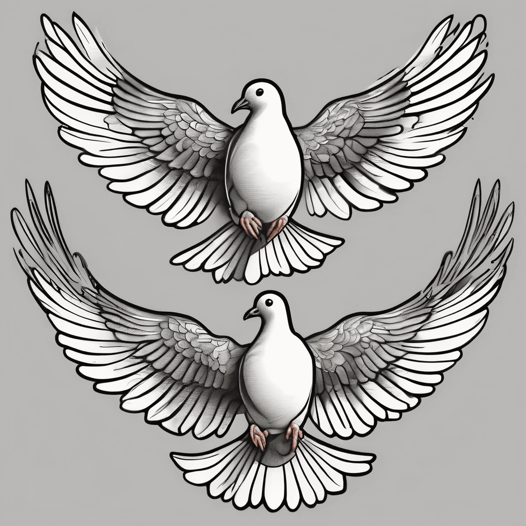 flying doves
