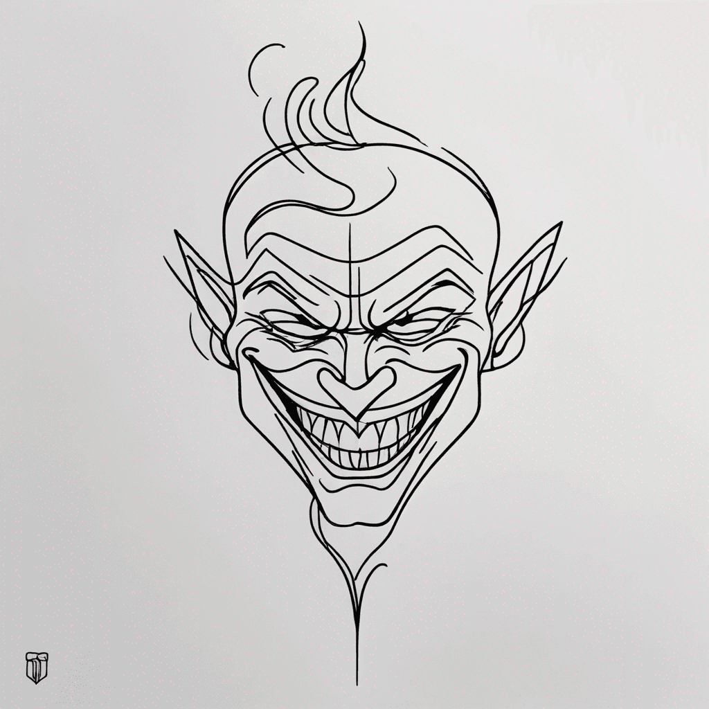 Joker smile