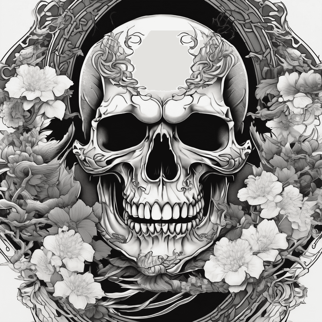 evil skull